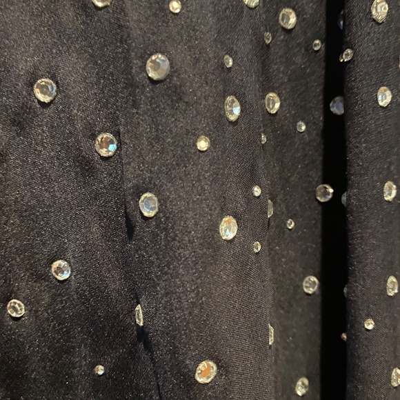 Tory Burch Navy Rhinestone patterned Dress - Picture 8 of 9